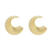 Vanessa Baroni Ohrringe|Big Moon Earring Gold Vintage