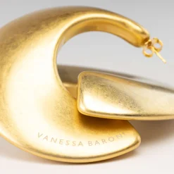 Vanessa Baroni Ohrringe|Big Moon Earring Gold X Apropos
