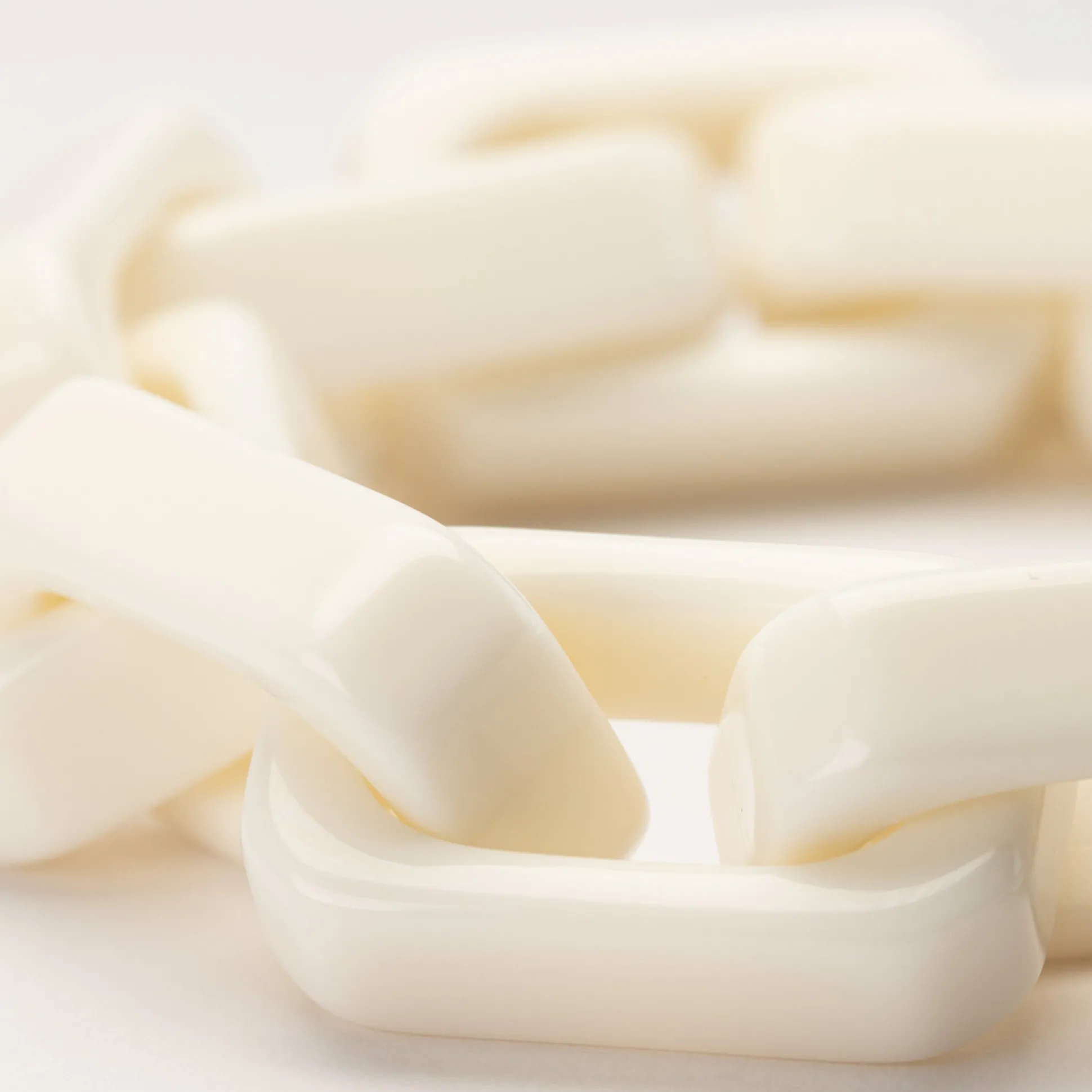 Vanessa Baroni Armbänder|Big Tank Bracelet Off White