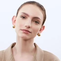 Vanessa Baroni Ohrringe|Dot Earring Gold