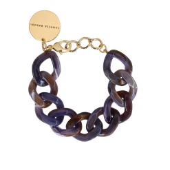 Vanessa Baroni Armbänder|Flat Chain Bracelet Blue-Multicolor