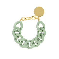 Vanessa Baroni Armbänder|Flat Chain Bracelet Mint