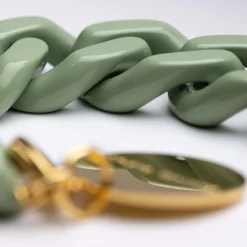 Vanessa Baroni Armbänder|Flat Chain Bracelet Mint