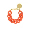 Vanessa Baroni Armbänder|Flat Chain Bracelet Orange