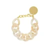 Vanessa Baroni Armbänder|Flat Chain Bracelet Pearl Marble