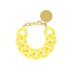 Vanessa Baroni Armbänder|Flat Chain Bracelet Yellow