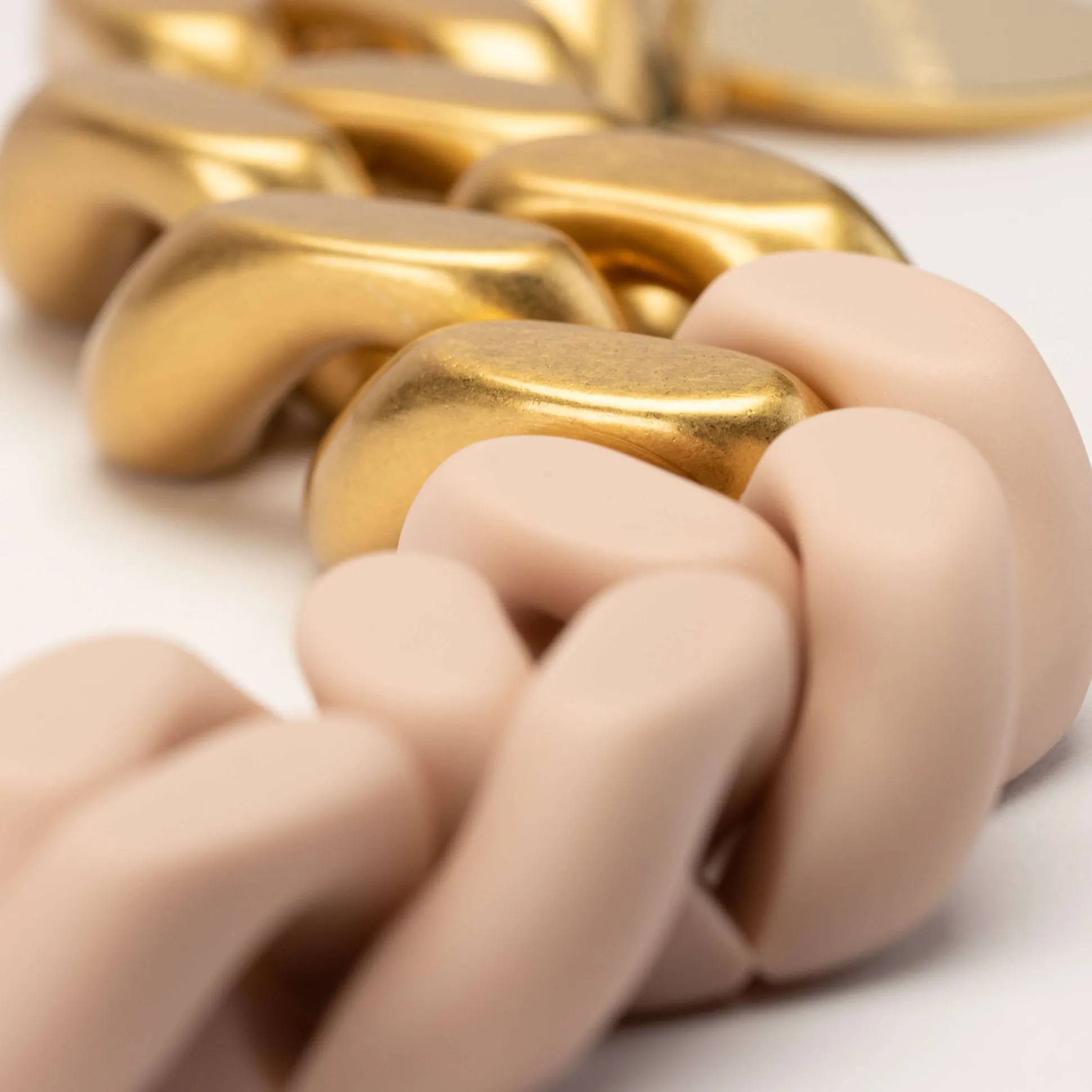 Vanessa Baroni Armbänder|Great Bracelet 2 Color Gold - Matt Baby Rose