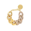 Vanessa Baroni Armbänder|Great Bracelet 2 Color Gold - Matt Beige