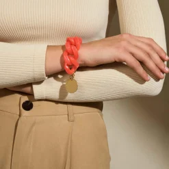 Vanessa Baroni Armbänder|Great Bracelet Campari Orange