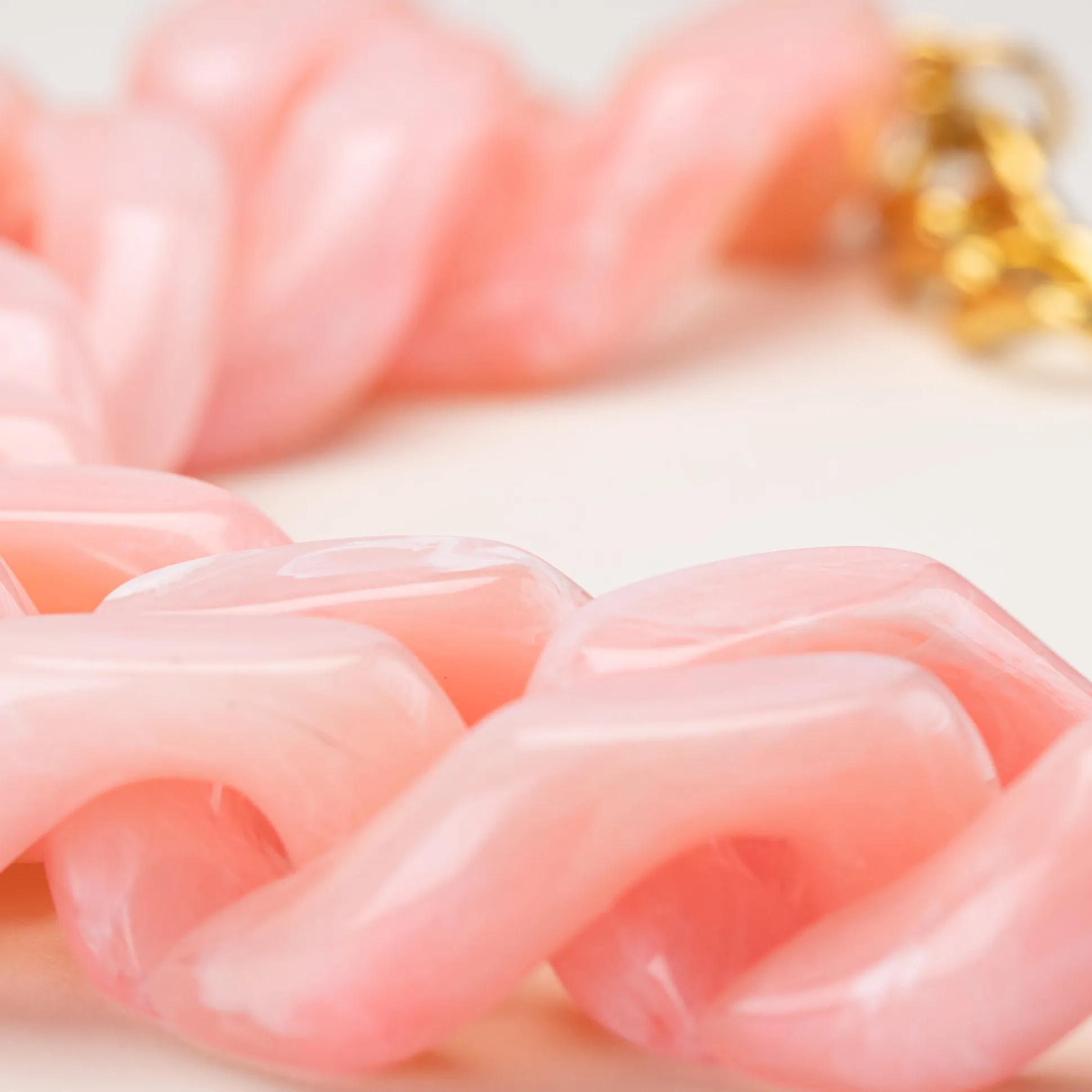 Vanessa Baroni Armbänder|Great Bracelet Neon Pink Marble