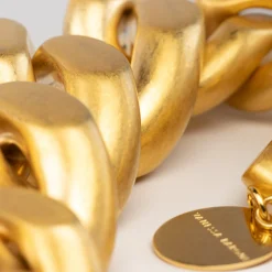 Vanessa Baroni Halsketten|Great Choker Necklace Gold Vintage