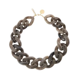 Vanessa Baroni Halsketten|Great Necklace Grey Marble