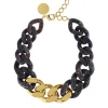 Vanessa Baroni Halsketten|Great Necklace With Gold - Blue Multicolor