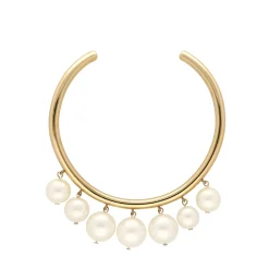 Vanessa Baroni Halsketten|Multi Pearl Neck Clasp