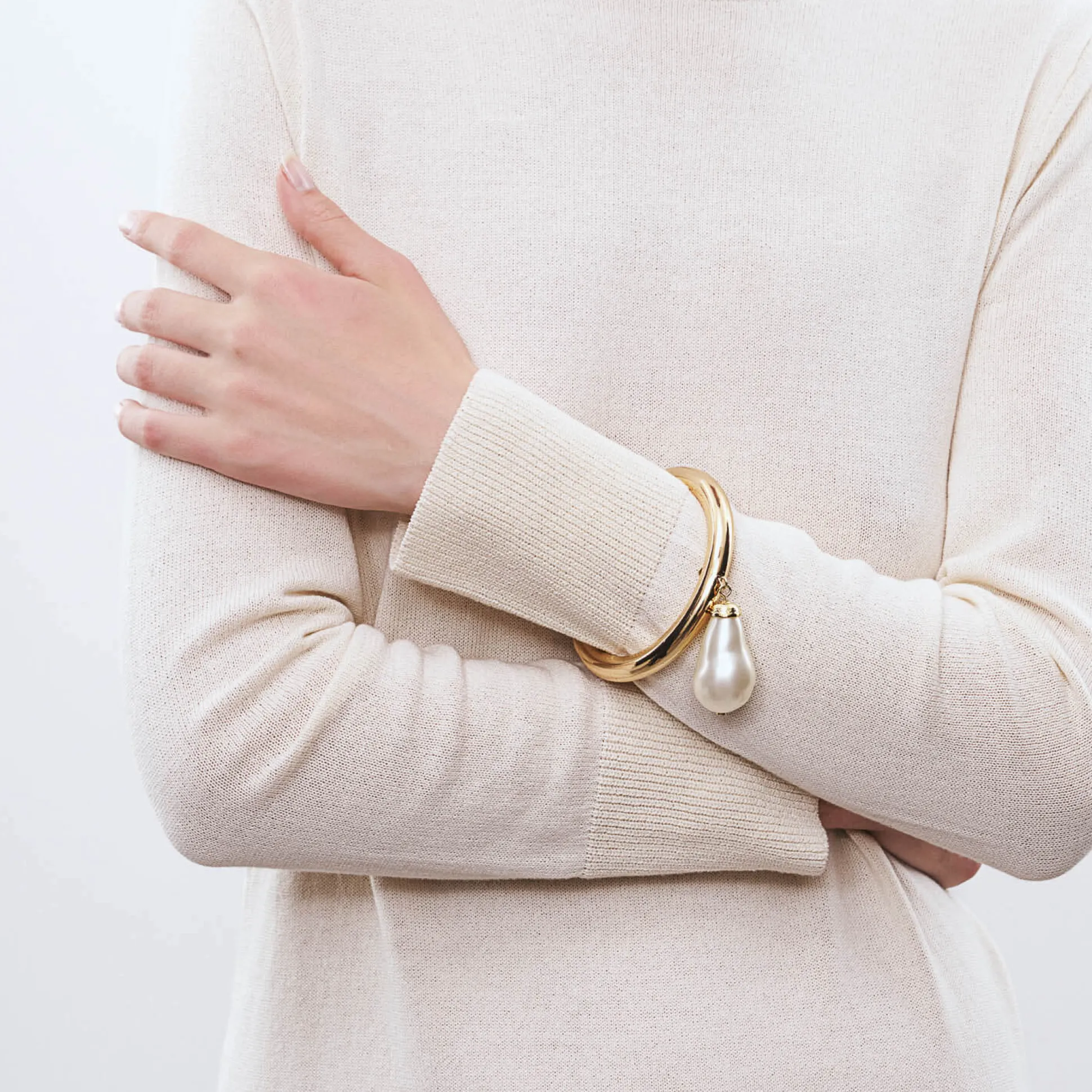 Vanessa Baroni Armbänder|Pearl Bangle