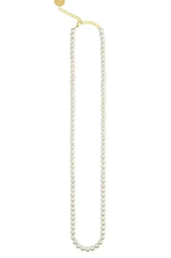 Vanessa Baroni Halsketten|Pearl Necklace Long Pearl