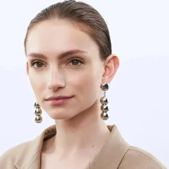 Vanessa Baroni Ohrringe|Small Beads Earring Silver