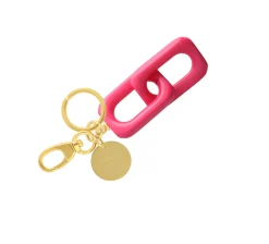 Vanessa Baroni Schlusselanhanger|Squared Key Ring Pink