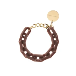 Vanessa Baroni Armbänder|Tank Bracelet Matt Brown
