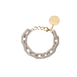 Vanessa Baroni Armbänder|Tank Bracelet Matt Grey