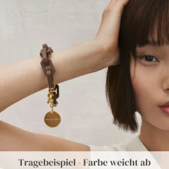 Vanessa Baroni Armbänder|Tank Bracelet Winter Taupe