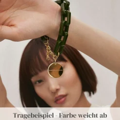 Vanessa Baroni Armbänder|Tank Bracelet Winter Taupe