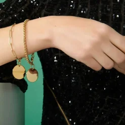 Vanessa Baroni Armbänder|Tiny Gold Bracelet