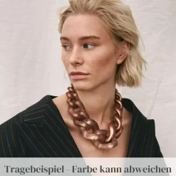 Vanessa Baroni Halsketten|Xl Great Necklace Grey Marble